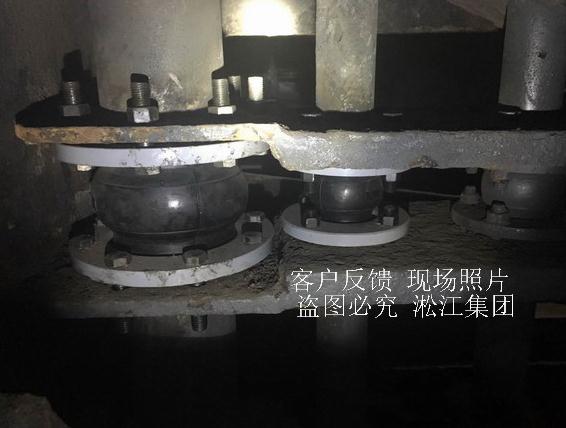 内衬钢丝橡胶接头